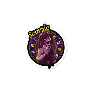 Zodiac Sign Scorpio Sticker