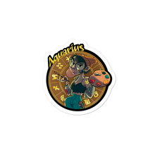 Load image into Gallery viewer, Zodiac Sign Aquarius Sticker