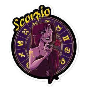 Zodiac Sign Scorpio Sticker