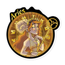 Load image into Gallery viewer, Zodiac Sign Aries Sticker
